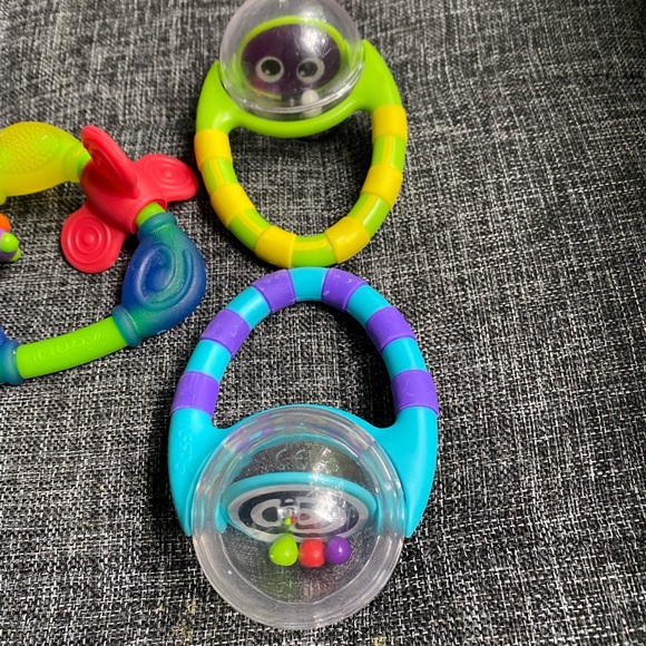 Infant Rattle & Teether Lot - Picture 2 of 4